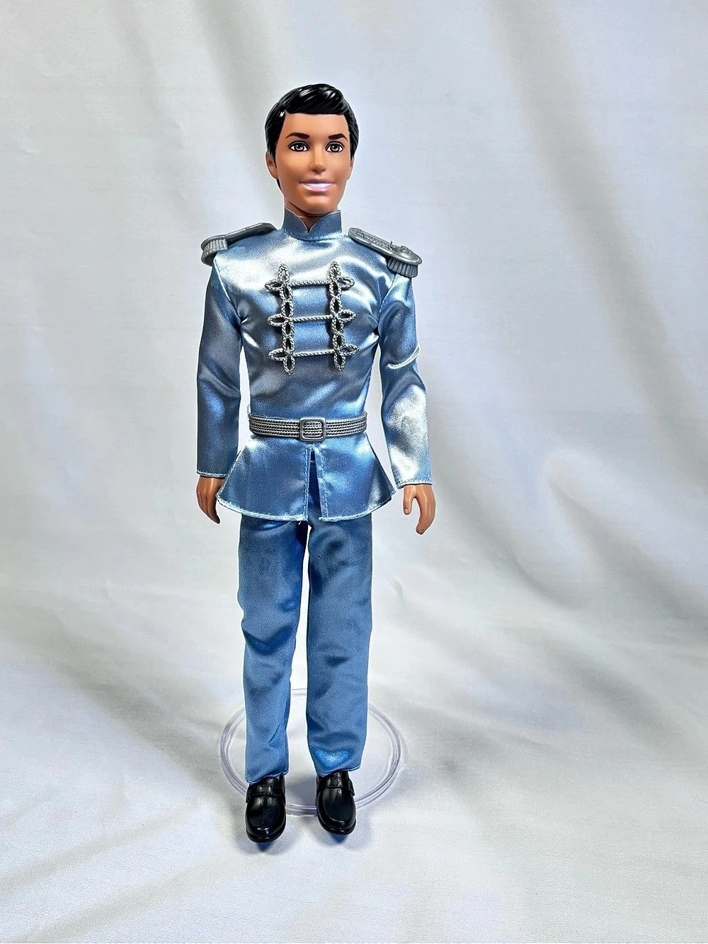 Blue Military-Style Theater Costume